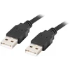 KABELIS USB-A M/M 2.0 0.5M JUODA LANBERG