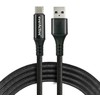 KABELIS USB-A / USB-C LCD everActive CBB-2CBL 200cm 3A