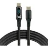 USB-C laidas su galios indikatoriumi