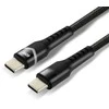 EverActive USB-C – USB-C USB kabelis 2 m juodas (CBB-2PDR)