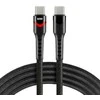 „EverActive“ USB-C – USB-C laidas 1 m, juodas (CBB-1PDR)
