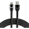 Usams USB-A / USB-C RGB LED LAIDAS everActive CBB-1CBR 100cm 3A