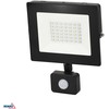 Kafler 30W LED prožektorius KASTEL, juodas, 6500K, IP65, 110°