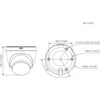 Dahua Technology Kamera IP Dahua IPC-HDW1539DA-SW-PV-0280B