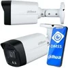 „Dahua Technology Co“ IP kamera, cilindras, 4MP, 1/2.9 colio, 2.8 mm, 94° F1.6, 25 kadrai per sekundę, IR+LED, 30 m, WDR, IVS, IP67, mikrofonas