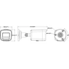 Hikvision 4 MP ColorVu 3.0 Fixed Bullet Network Camera Kulka (forma) IP apsaugos kamera Vidaus ir lauko 2688 x 1520 pikseliai Lubos / siena