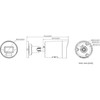 Hikvision Pro Series DS-2CD2063G2-LI2U(2.8MM) apsaugos stebėjimo kamera Kulka (forma) IP apsaugos kamera Vidaus ir lauko 3200 x 1800 pikseliai Lubos / siena