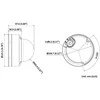 IP kamera Hikvision dome DS-2CD2146G2H-ISU F2.8 (juoda, 4 MP, 30 m. IR, AcuSense)