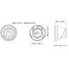 Kamera IP Hikvision 12MP DS-2CD23123G2-LIS2UY/SL(2.8mm) Juodas