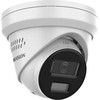 IP kamera Hikvision dome DS-2CD2343G2-LI2U/SL F2.8 (balta, 4 MP, 30 m IR+LED, AcuSense)