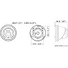 IP KAMERA DS-2CD2343G2-LI2U(2.8MM)(Juodas) Smart Hybrid Light AcuSense - 4 Mpx Hikvision