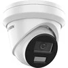 IP kamera Hikvision dome DS-2CD2383G2-LI2U F2.8 (balta, 8 MP, 30 m IR+LED, AcuSense)