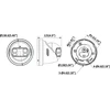Kamera IP Hikvision DS-2CD2387G3P-LIS2UY/SL(180°)(O-STD)