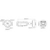 Hikvision Pro Series with AcuSense DS-2CD26166G3-IZS2UY/SL(2812)EFBLACK apsaugos stebėjimo kamera Kulka (forma) IP apsaugos kamera Vidaus ir lauko 4608 x 3456 pikseliai Ant lubų / sienos / stulpo