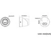 Hikvision Pro Series DS-2CD2H86G2H-IZSY(2.8-12MM)(EF) apsaugos stebėjimo kamera Bokštelis IP apsaugos kamera Lauke 3840 x 2160 pikseliai Lubos / siena