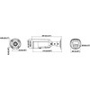 Kamera IP Hikvision DS-2CD2T123G2-LIS2UY/SL(2.8mm) Juodas