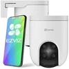 Valdoma 4G IP kamera su SIM jungtimi EZVIZ CS-H8C 4G LTE, 3Mpix, PIR, MicroSD jungtis, Ezviz app