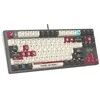 Klaviatūra A4Tech Bloody S87 Pixels Raudona USB (BLMS Raudonas Plus jungikliai)
