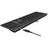 A4Tech FSTYLER FX60H (Baltas su pašvietimu) klaviatūra USB QWERTY Juodas, Pilkas