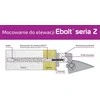 Ebolt fasado tvirtinimo kaištis 12*240 mm su m5 vidiniu sriegiu