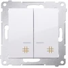 Kontakt Simon DW7/2L.01/11 JUNGTIS SIMON54 BALTA