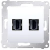Kontak Simon DVIGUBAS LIZDAS HDMI DGHDMI2.01/11-SIMON54