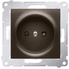 Kontakt-Simon SIMON54 vienas b / w 16A IP20 su bronzos diafragma - DG1Z.01 / 46