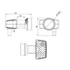 Blow SAT INVERTO UNICABLE II programuojamas keitiklis 40mm