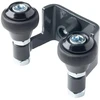 Laikiklis PSG 60.022.7016 42 mm viršus stumdomiems vartams (2 ritinėliai) spalva antracitas RAL7016