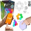 Tracer šešiakampės RGB Ambience lempos – Smart Hexagon