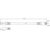 LANBERG PCF6-10CC-1000-S Patchcord RJ45 kat.6 FTP 10m Pilkas