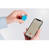 NotiOne GO - Bluetooth lokatorius su garsiniu signalu ir mygtuku - juodas
