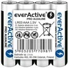everActive AAA šarminės baterijos, 4 vnt pakuotės priekis