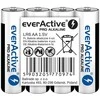 EverActive AA šarminės baterijos pakuotės etiketė