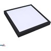 Lubinis šviestuvas Bemko 32W LED paviršinė panelė DENAR, juoda, 4000K