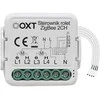 Tuya – 2 kanalų mini ZigBee roletų valdiklis – Android/iOS programa – OXT SWTZ28