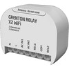 GR1 „Grenton“ relinio išėjimo modulis (2 išėjimai) / įleidžiamas / su „Wi-Fi“