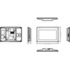 PATALPŲ VIDAUS SKYDELIS VTH5422HW-W IP / Wi-Fi / 2-Wire DAHUA
