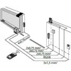 BFT ARES ULTRA BT B1000 pavara/pavara 1000 kg stumdomiems vartams