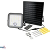 NAŚWIETLACZ SOLARNY LED BEMKO SOLPAR 10W 1500LM 3000/4000K IP65 JUODA CZ. PIR