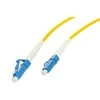 Extralink Patchcord LC / UPC-LC / UPC Vienmode Simplex 1m
