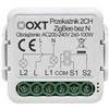 Tuya – 2 kanalų mini ZigBee siųstuvas-imtuvas – Android/iOS programa – OXT T262