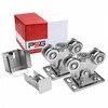 PSG 60.00P.80 vežimėlio paketas stumdomiems vartams 80x80x5 mm bėgiui