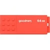 GOODRAM UME3-0640O0R11 GOODRAM atmintis USB UME3 64GB USB 3.0 Oranžinis