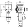 PSG 61.001 privirinamas vyris - M16 sriegis
