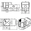 Montavimo dėžutė elektronikai Pawbol A.0083 68x82mm