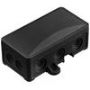 Virštinkinė instaliacinė dėžutė 72x95x40mm IP54 juoda PAWBOL A.0063C