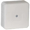 Tuščia ant paviršiaus montuojama dėžutė su 12 įvadų VIPLAST VP-31 Baltas IP55 85x85x37mm 031-01