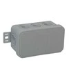 Tuščia ant paviršiaus montuojama dėžutė su 8 įvadais VIPLAST V8 click Pilkas IP54 80x45x41mm 038-03