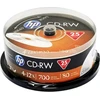 HP CD-RW 700 MB 12x 25 vnt
